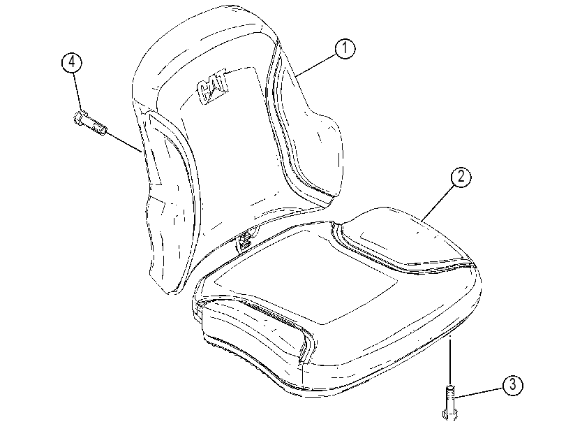 KIT-SEAT CUSHION 4460647 CAT