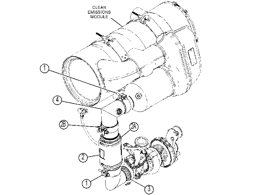 EXHAUST GP-FLEXIBLE 4703145 CAT