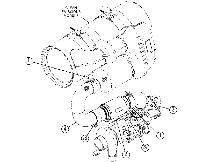 EXHAUST GP-FLEXIBLE 4703142 CAT
