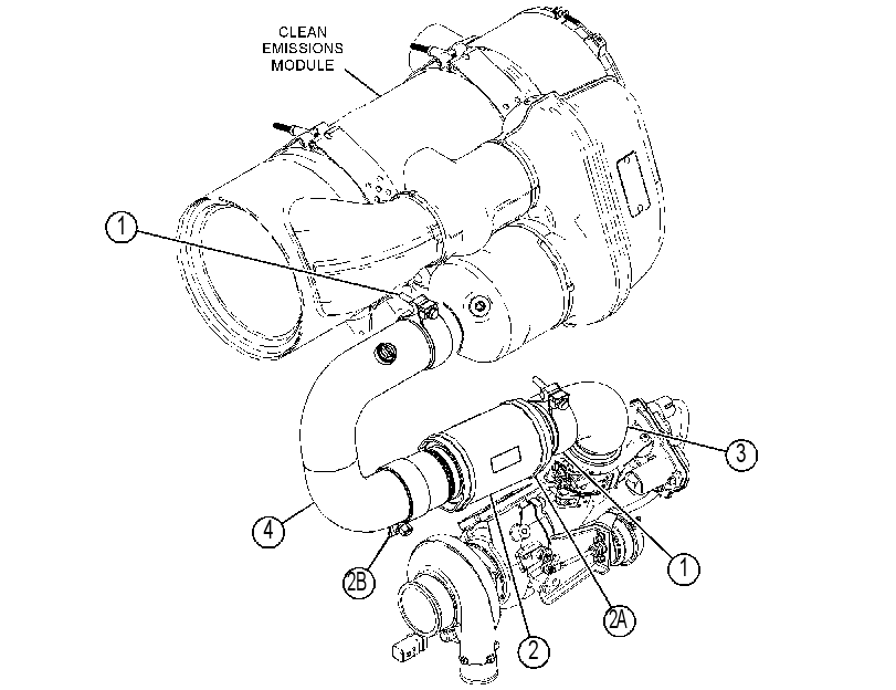 EXHAUST GP-FLEXIBLE 4703143 CAT