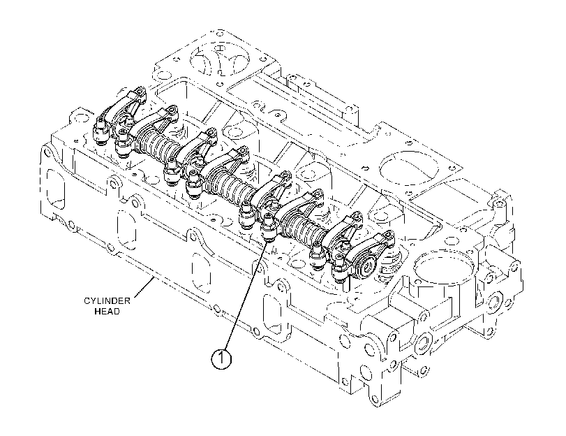 Клапанный механизм 4785340 CAT
