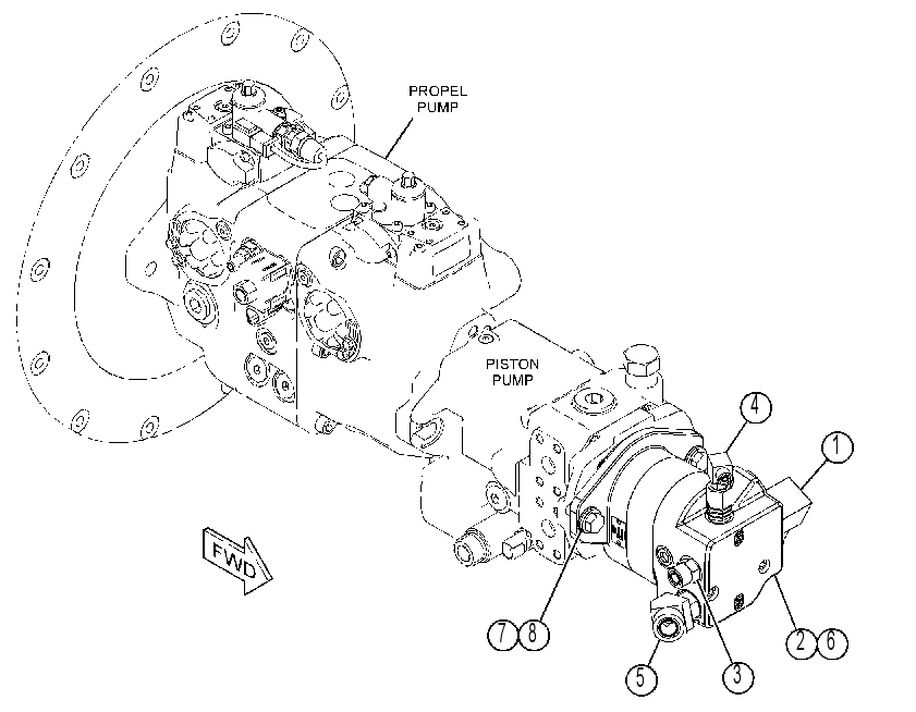 PUMP & MTG GP-GEAR 3865815 CAT