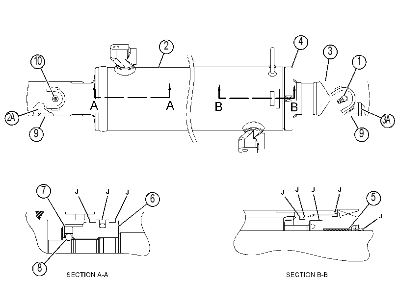 CYLINDER & SEAL GP-BLADE 4610517 CAT