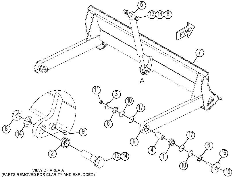 BLADE GP-COMPACTOR 4332380 CAT
