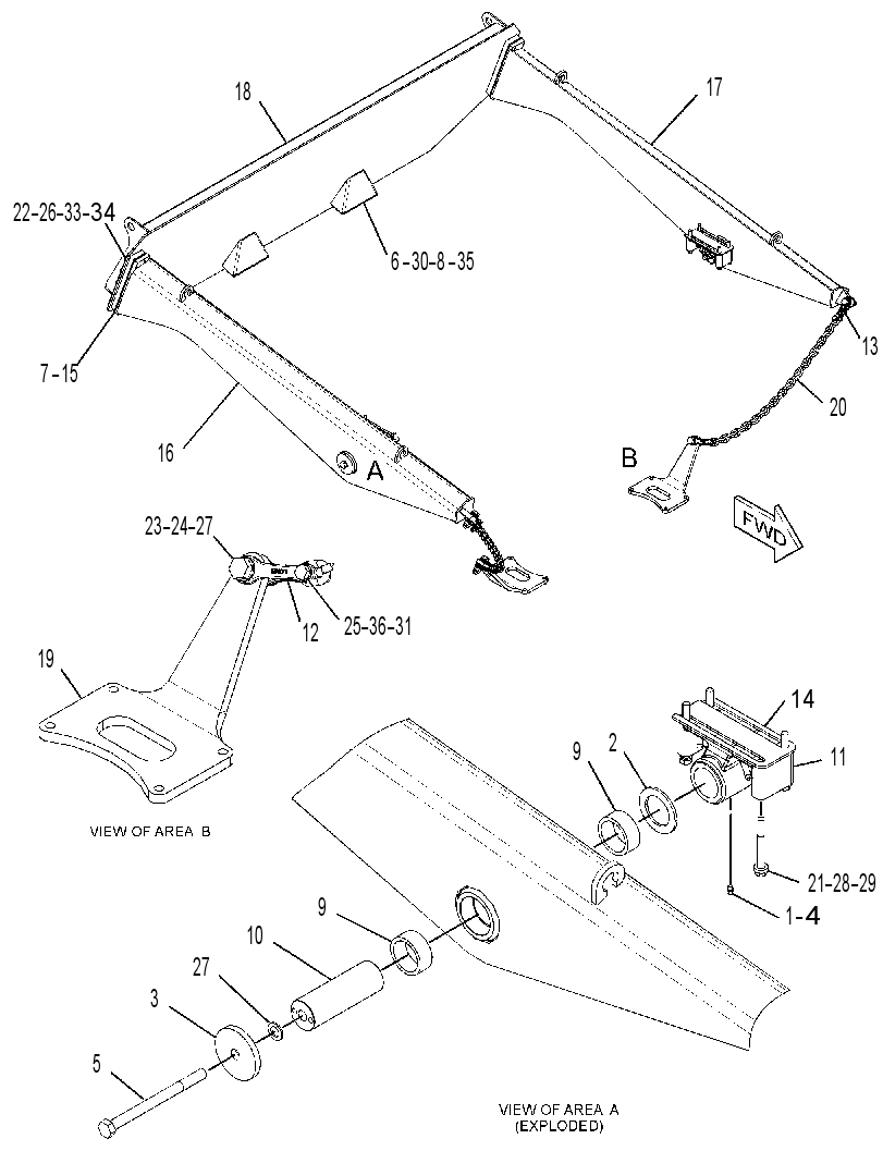 TAILGATE AR 3803698 CAT