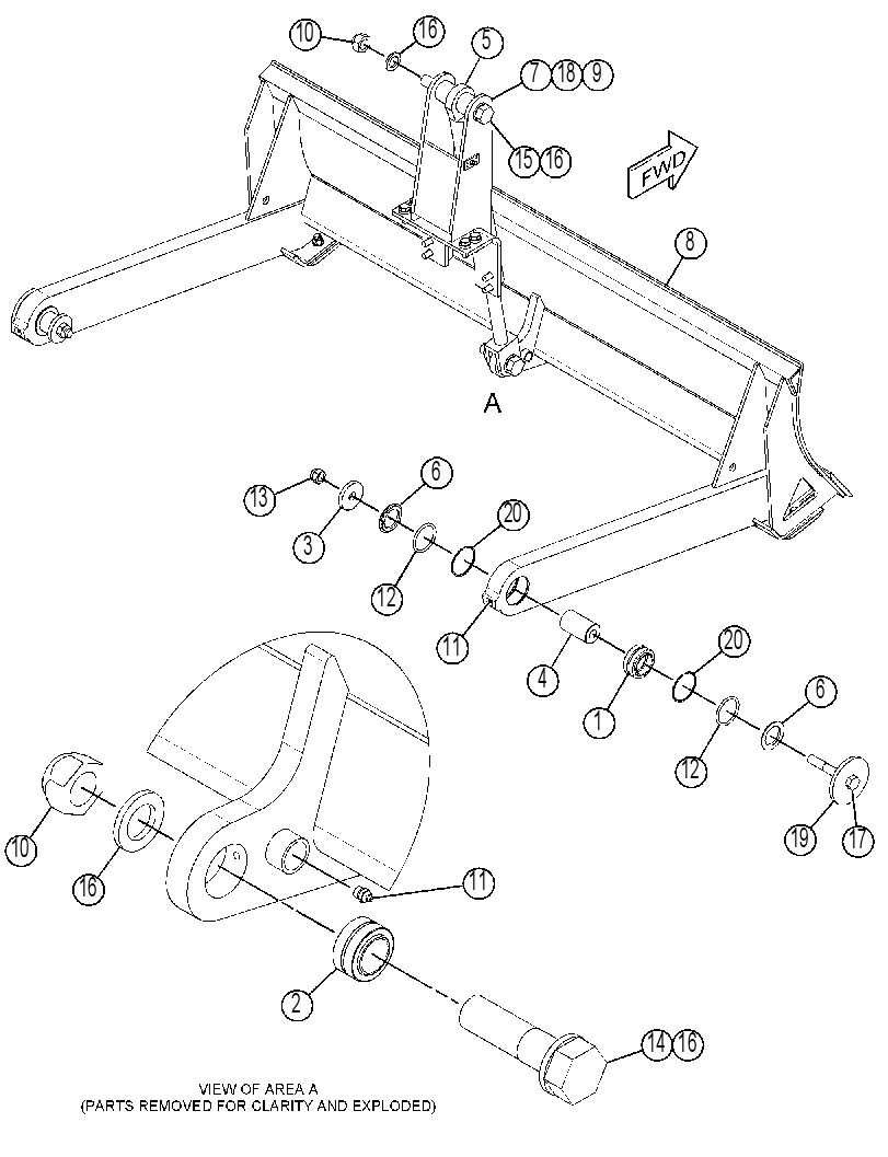 BLADE GP-COMPACTOR 4332379 CAT