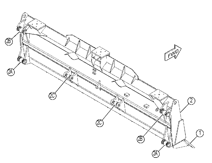 BLADE & EDGE GP-STRAIGHT 4814890 CAT