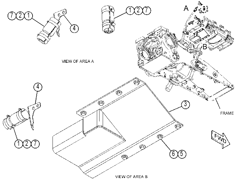 COVER GP-LINES 4502680 CAT