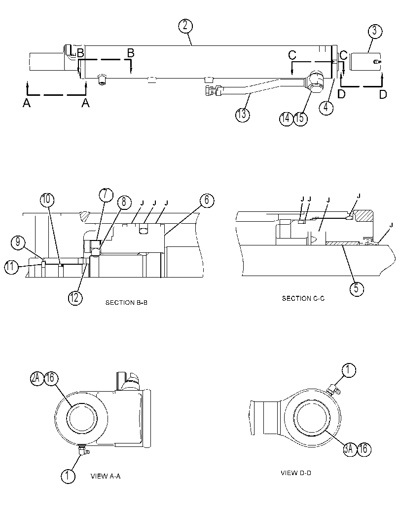 CYLINDER & LINES GP 4610519 CAT