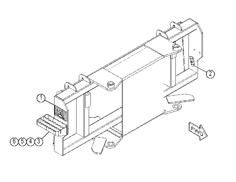 FRAME GP-GRAPPLE 4817385 CAT