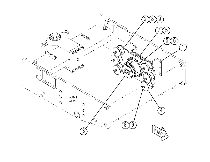 DRIVE GP-DRUM 4332414 CAT