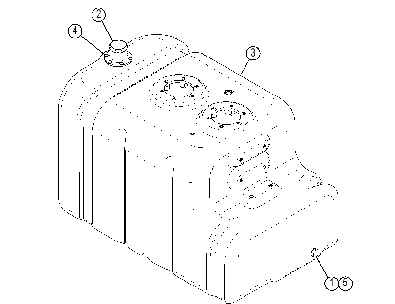 Бак AdBlue 4650575 CAT
