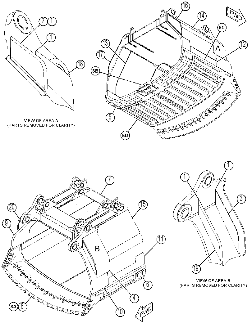 BODY AS 4524920 CAT