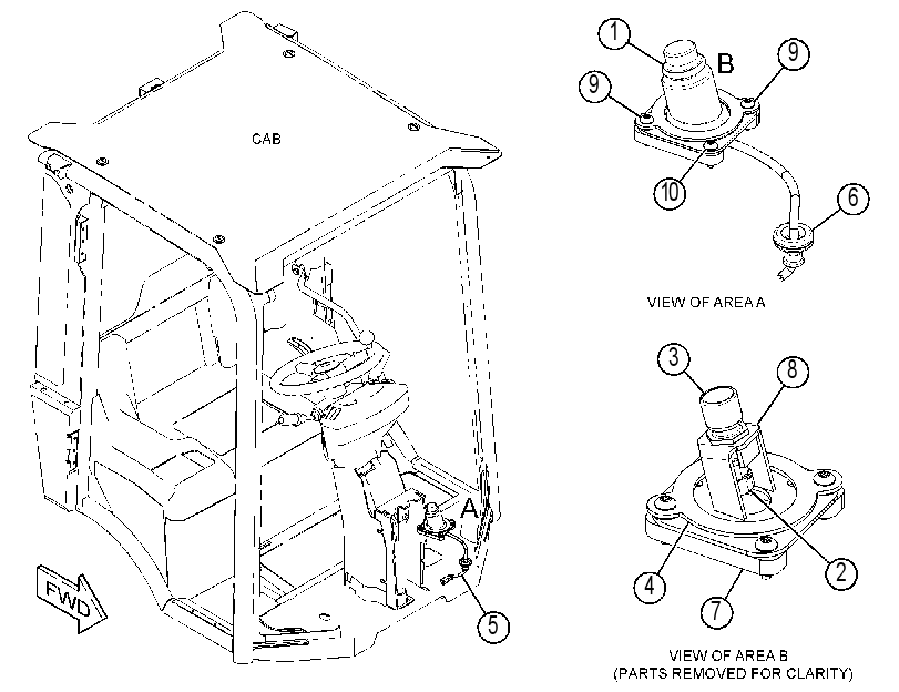 SWITCH GP-DIFFERENTIAL LOCK 4579259 CAT