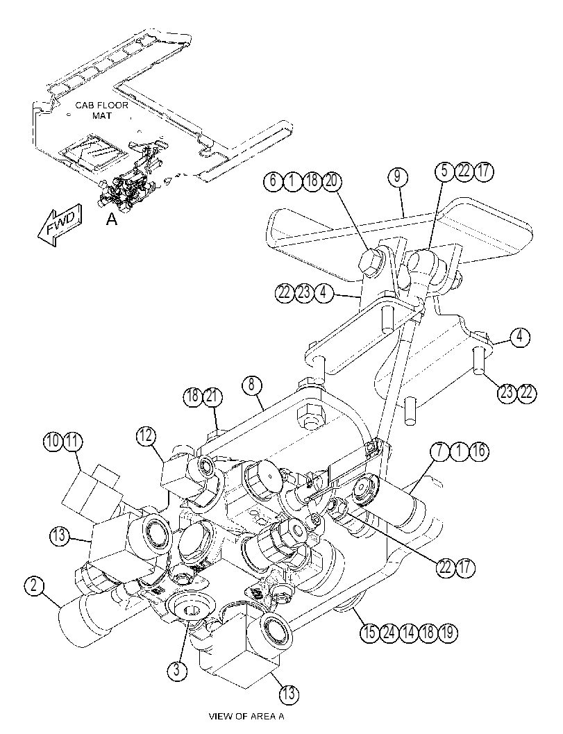 CONTROL GP-BLADE 3865818 CAT