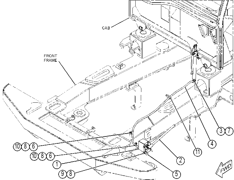 TILT GP-PLATFORM 4451413 CAT