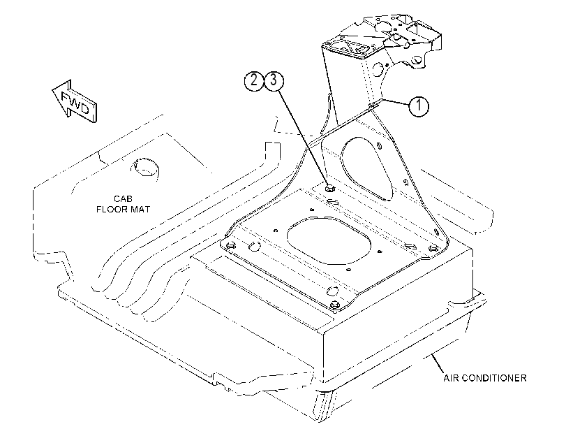 MOUNTING GP-SEAT 4355991 CAT