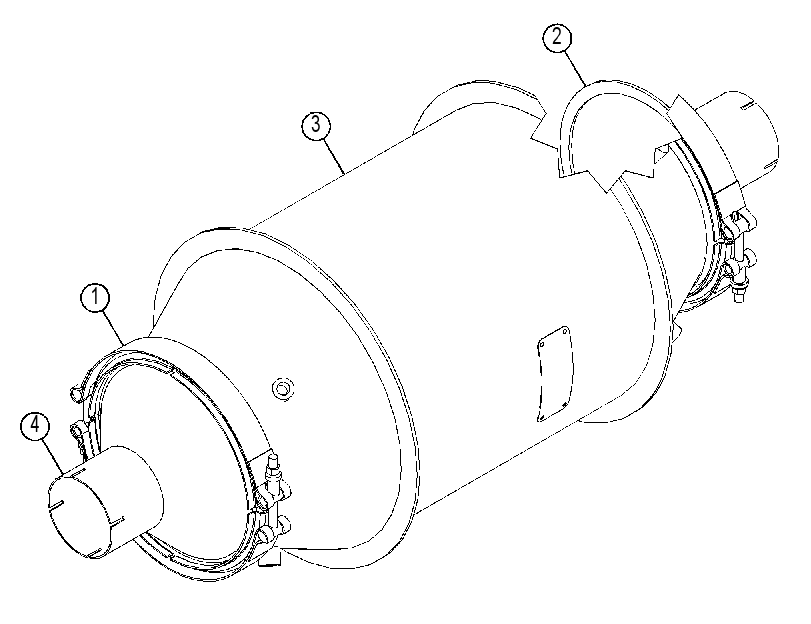 CONVERTER GP-CATALYTIC 4288593 CAT