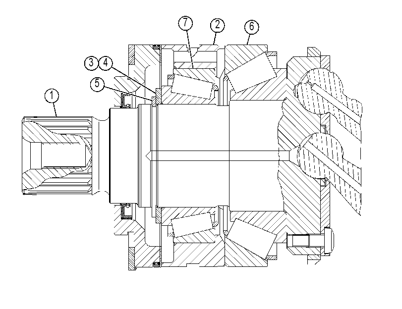 SHAFT GP-HYDRAULIC MOTOR 4333800 CAT