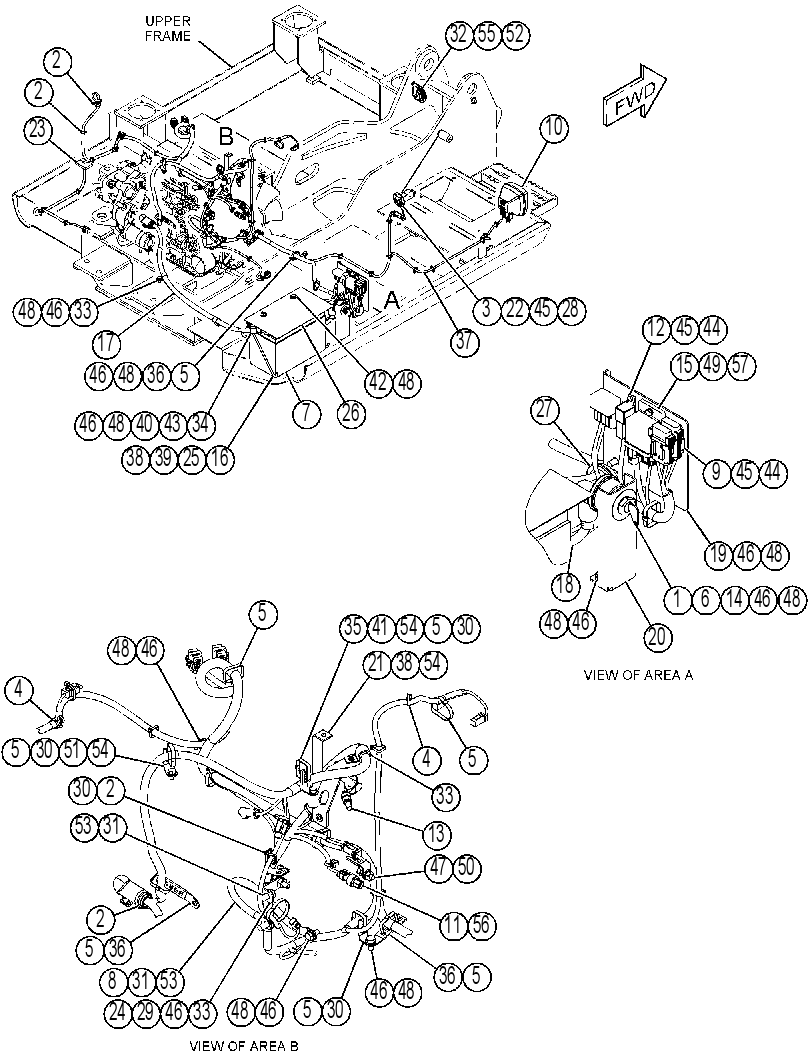 Проводка шасси 4715705 CAT