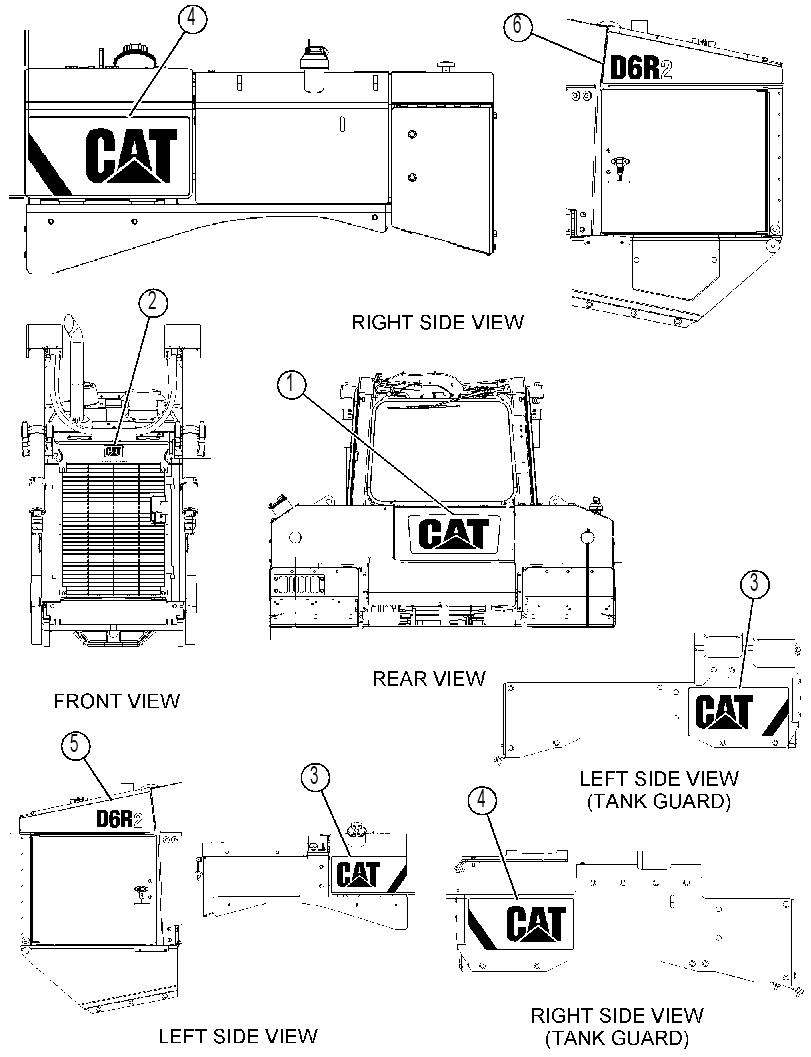 Плёнка 4833859 CAT