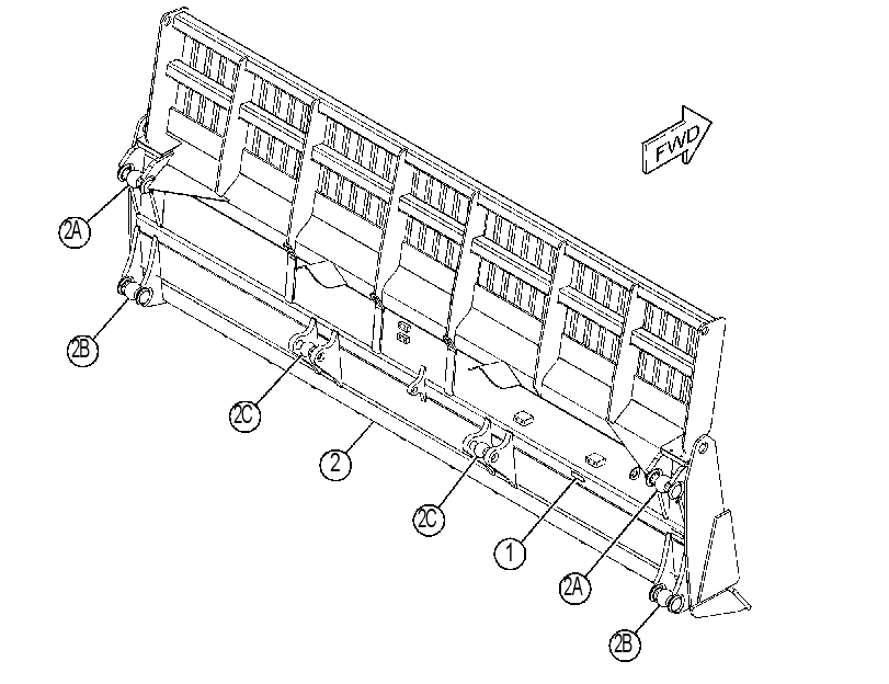 BLADE AS-STRAIGHT 4754142 CAT