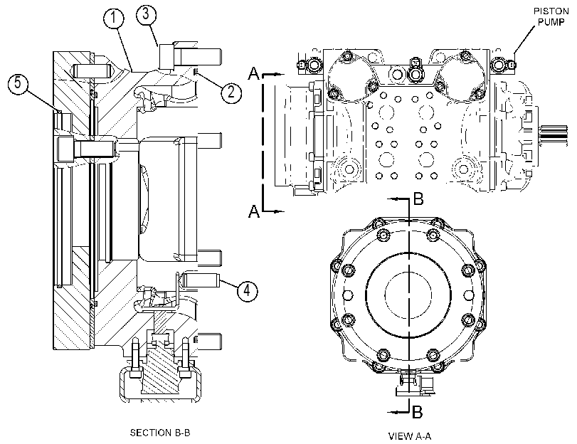 FLANGE GP 4783815 CAT