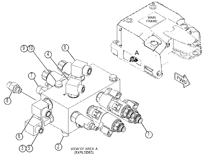 MANIFOLD & MTG GP-CONTROL 3741326 CAT