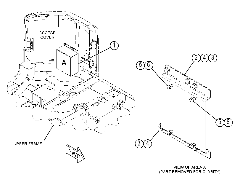 PLATE & MOUNTING GP-COVER 4679287 CAT