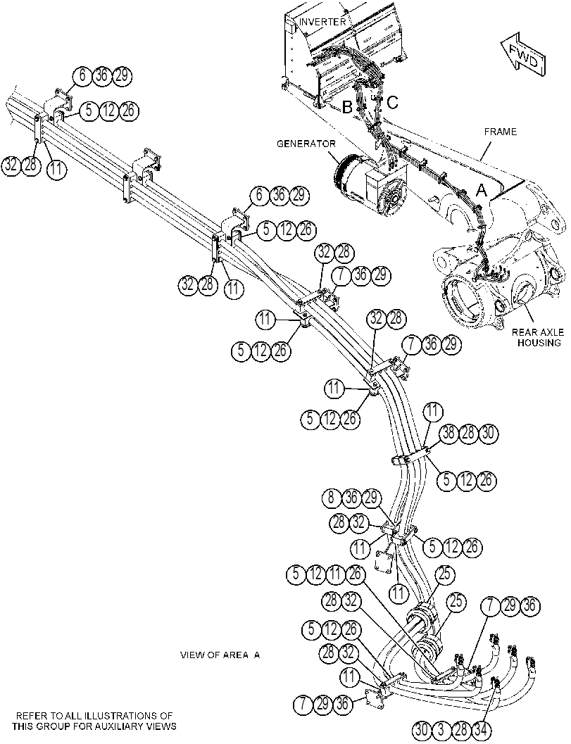 WIRING GP-ELECTRIC DRIVE 4423626 CAT