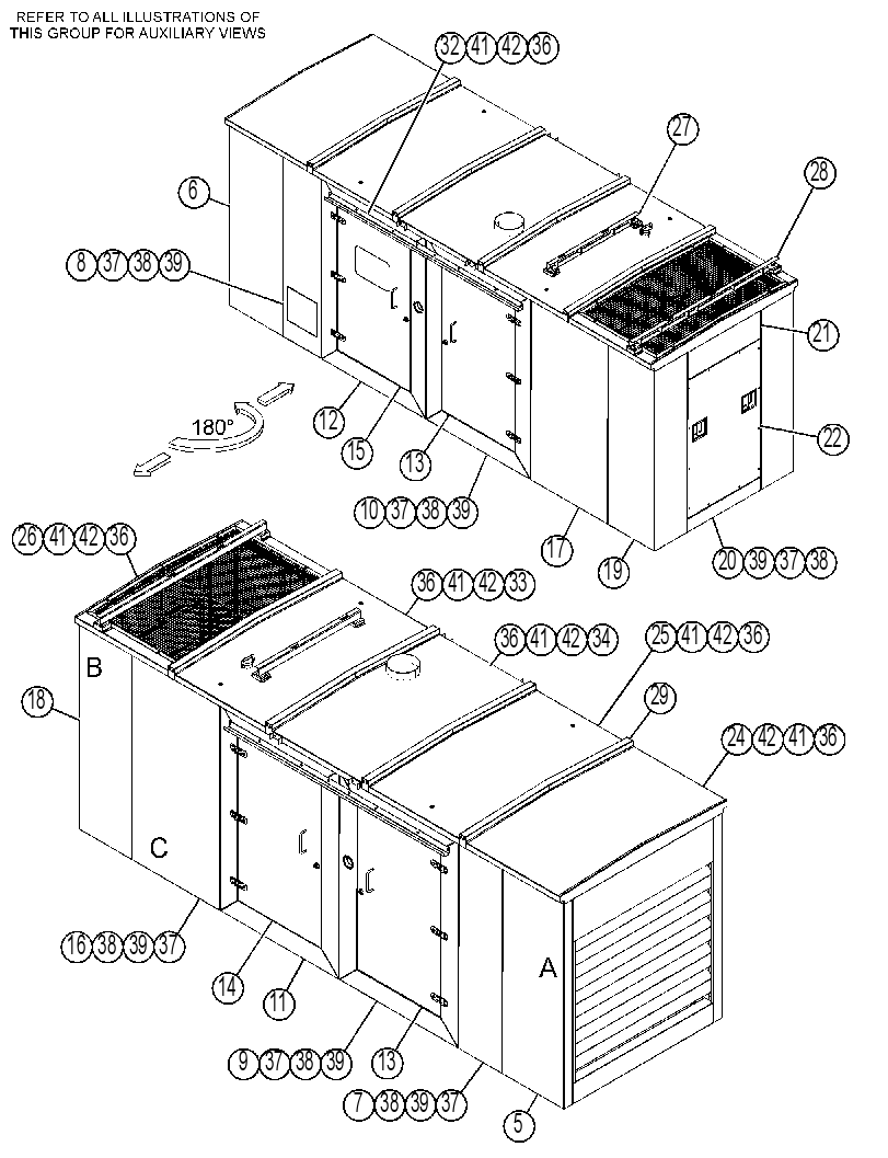 ENCLOSURE GP-SOUND SUPPRESSION 4868156 CAT