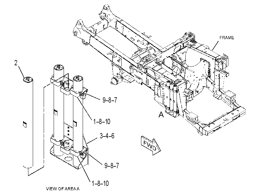 ACCUMULATOR & MTG GP-STEERING 3523023 CAT