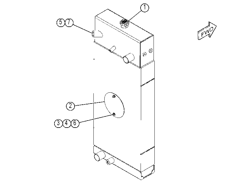 CORE AS-RADIATOR 4518955 CAT