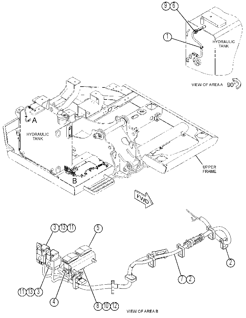WIRING GP-FUEL PUMP 4715151 CAT