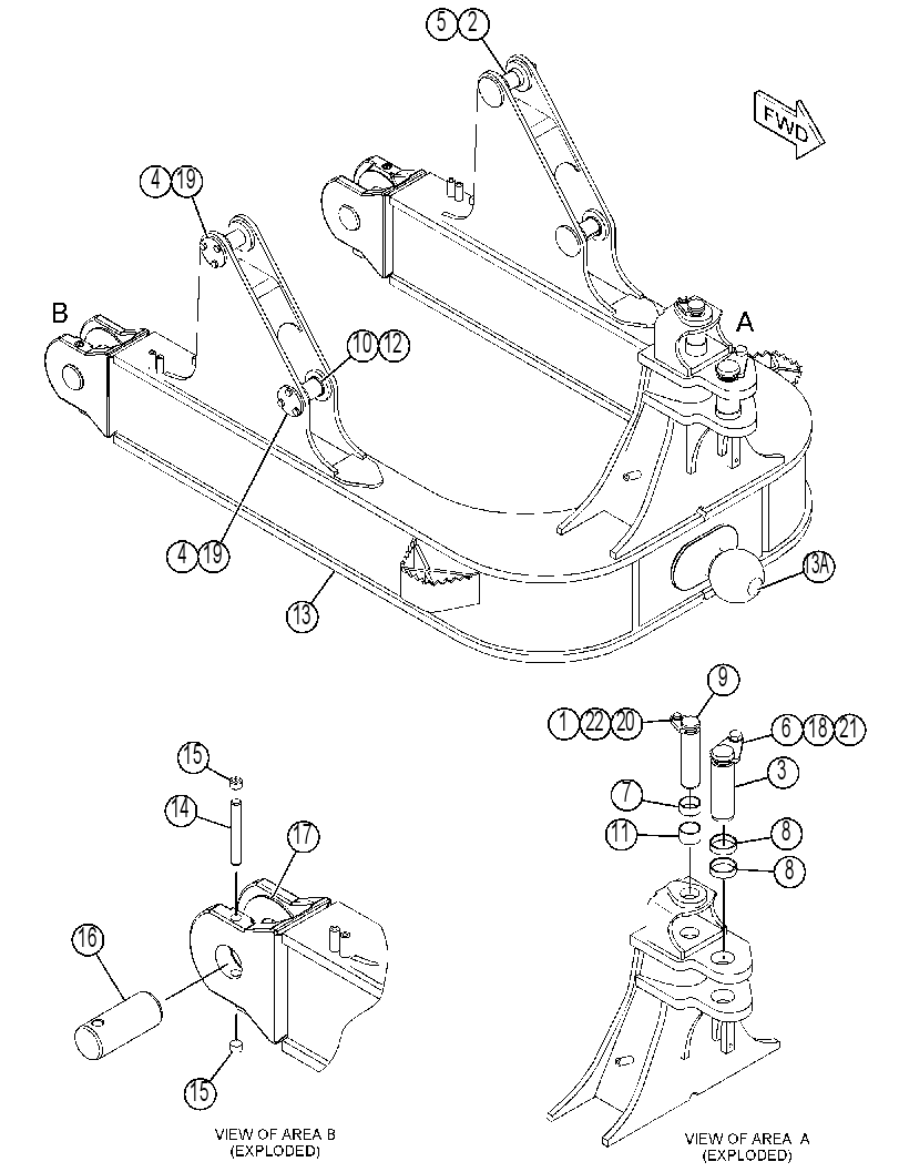 C-FRAME GP-POWER ANGLING 3872332 CAT