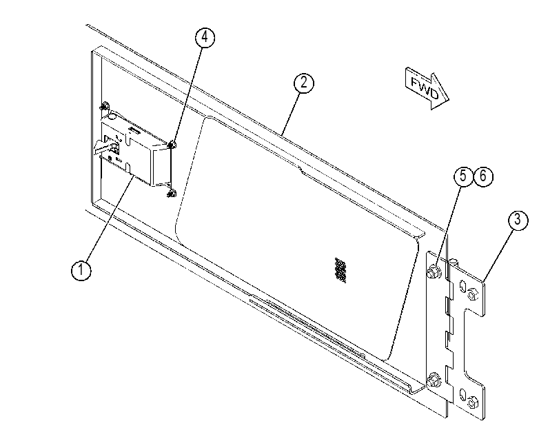 DOOR GP-HOOD 4157986 CAT