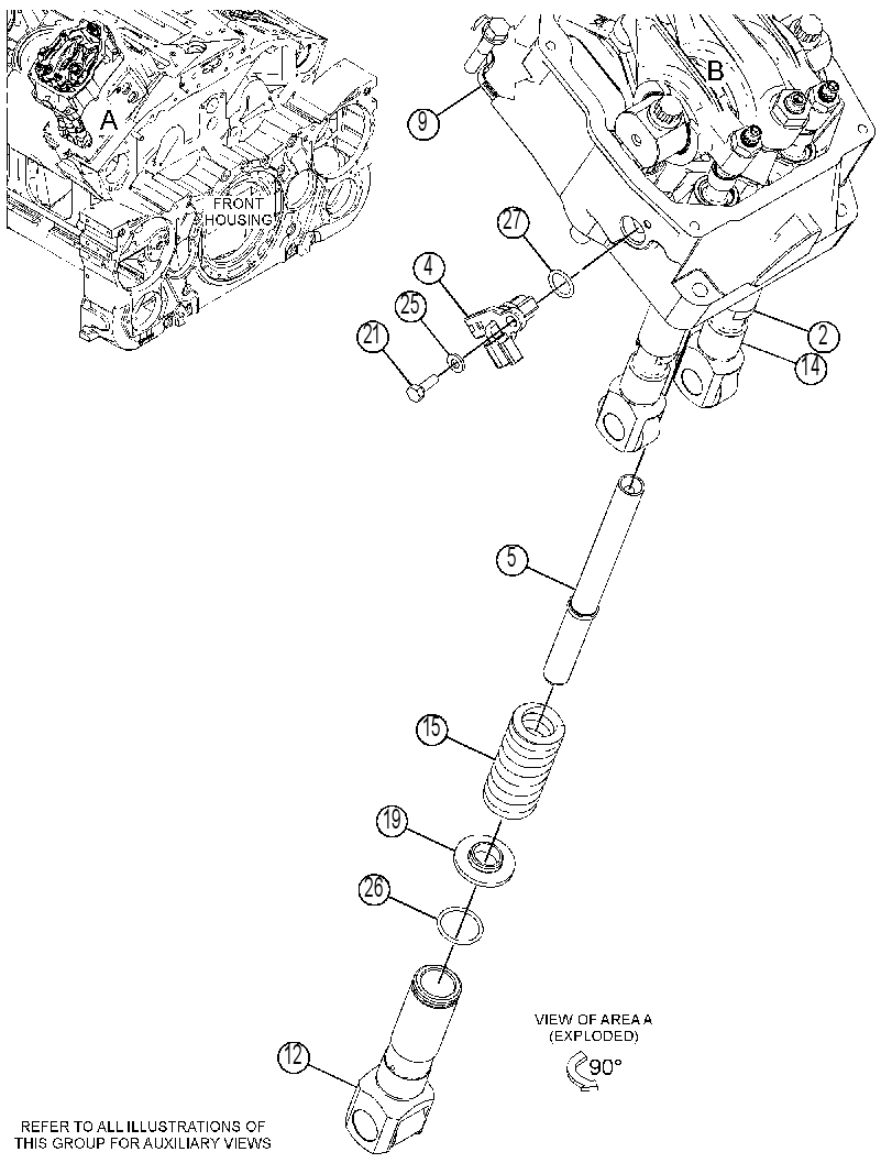 Клапанный механизм 4508927 CAT