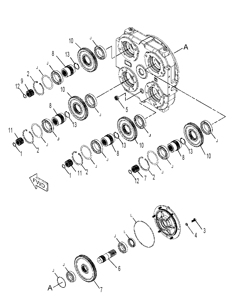 DRIVE GP-HYDROSTATIC 3522524 CAT