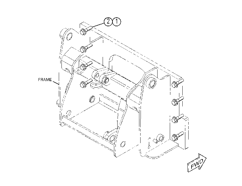 MOUNTING GP 4621080 CAT