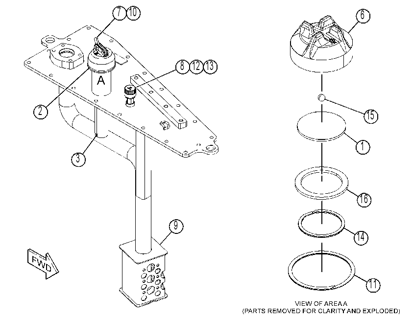 COVER GP-HYDRAULIC TANK 3910744 CAT