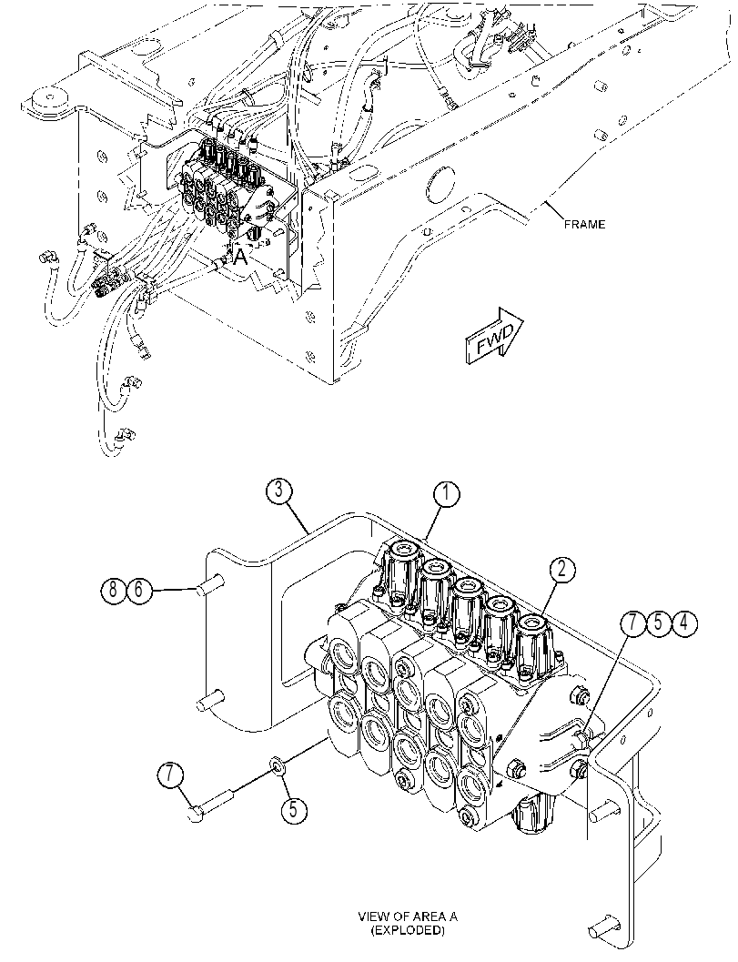 VALVE & MTG GP-BANK 4607029 CAT