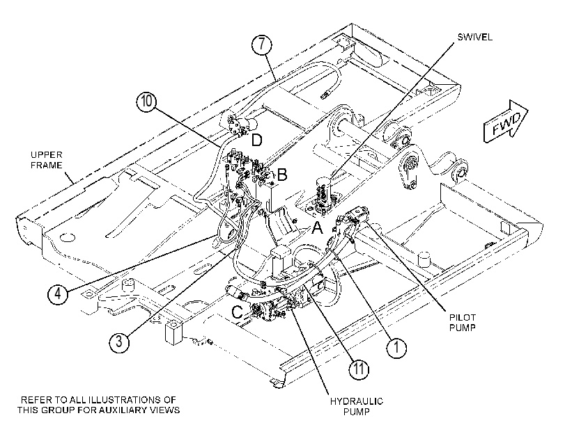 FILTER & LINES GP-HYDRAULIC 4623543 CAT