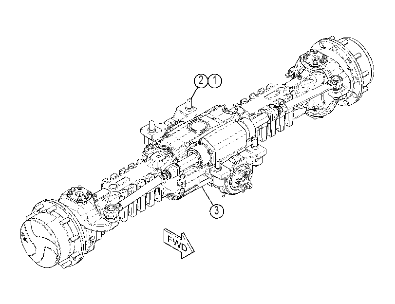 AXLE & MOUNTING GP 4818419 CAT
