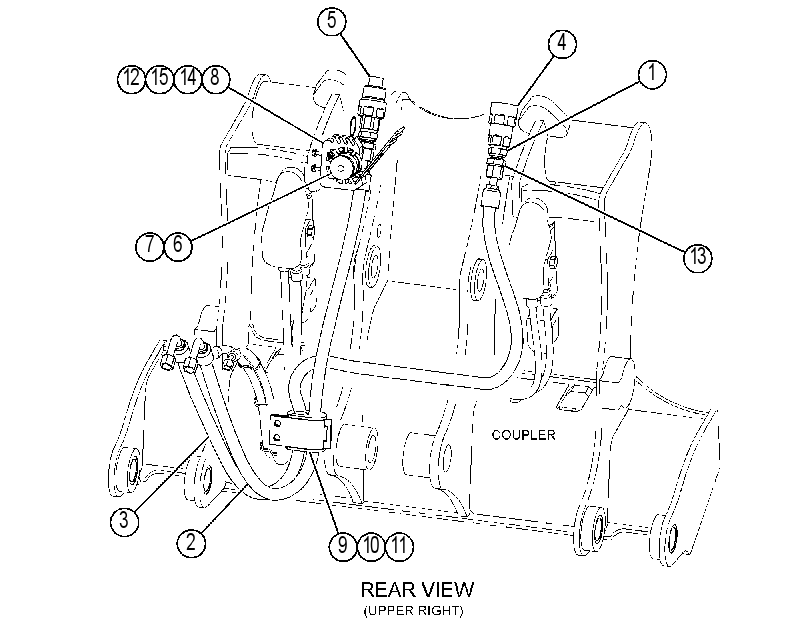LINES GP-QUICK COUPLER 4287124 CAT