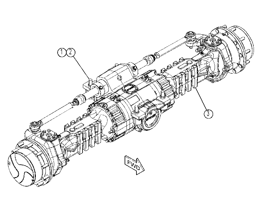 AXLE & MOUNTING GP 4818421 CAT