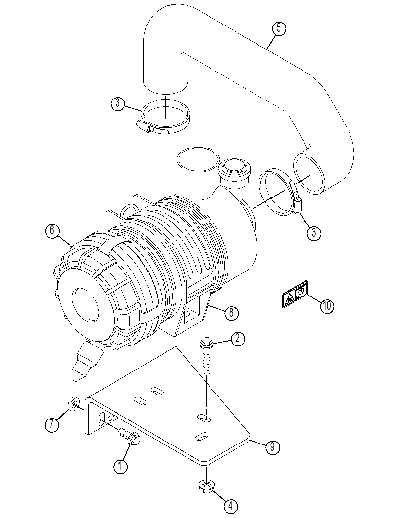 FILTER GP-AIR 4880630 CAT