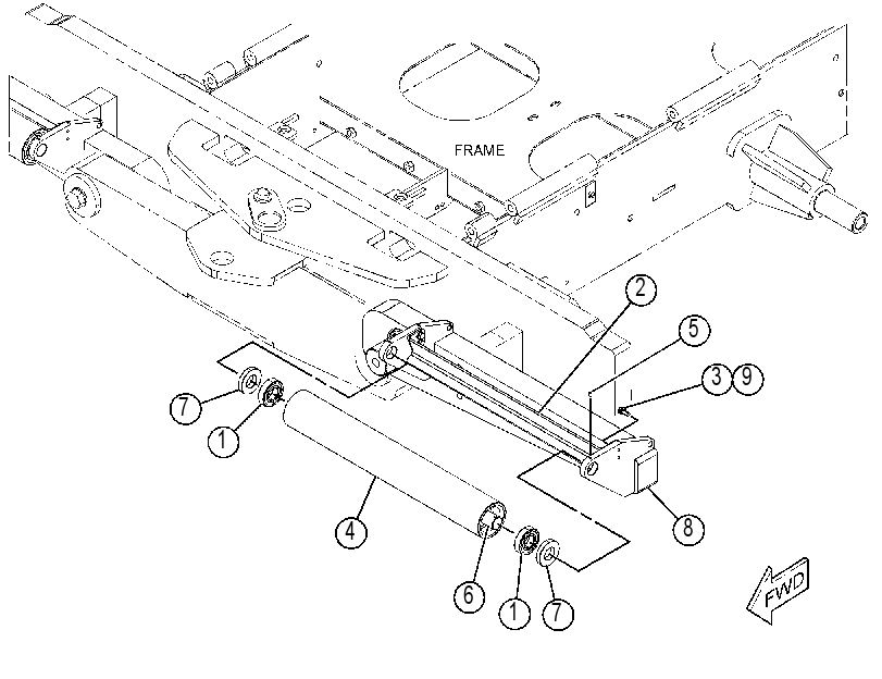 ROLLER GP-PUSH 4716756 CAT