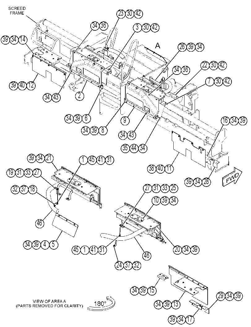 COVER GP-SCREED 4331486 CAT