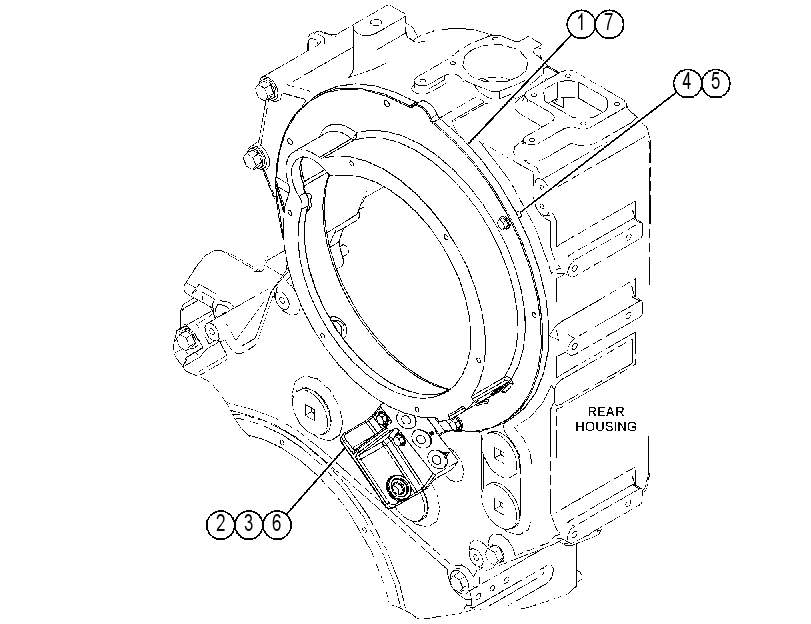 COVER GP-REAR HOUSING 4260573 CAT