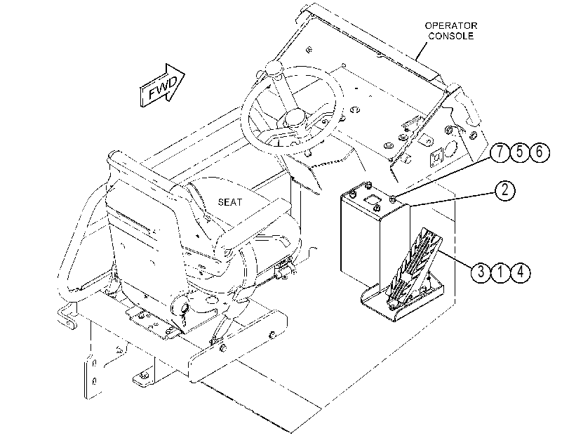 CONTROL GP-DECELERATOR 3856550 CAT
